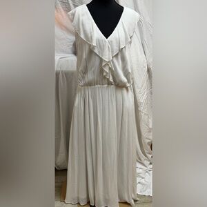 Charles Henry Elegant white Dress